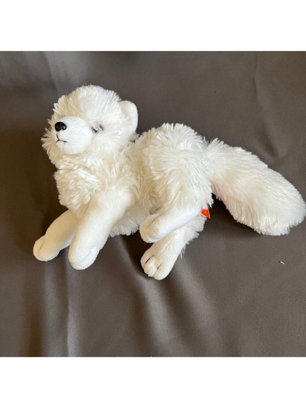 Wild Republic Arctic Fox & Snow Leopard Stuffed Animal Plush Toy Pair Soft & Cud - Picture 2 of 6